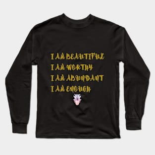 "I AM" AFFIRMATION Long Sleeve T-Shirt